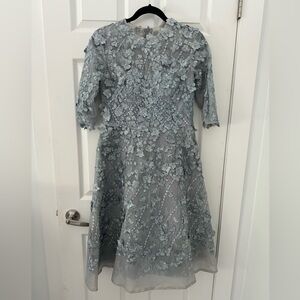 Embroidered Formal Dress